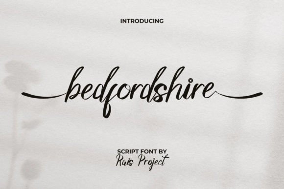 Bedfordshire: A Handmade Calligraphy Script Font Built for Impact