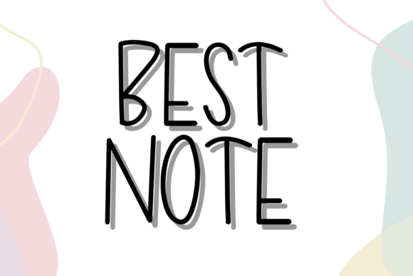 Best Note Brings Warm Handwritten Style to Editorial Design