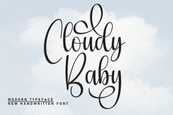 Cloudy Baby Font: A Handwritten Typeface That Lifts Campaign Visuals