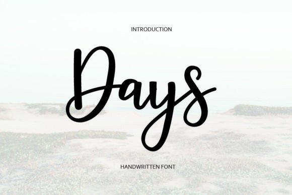 Days Font Review: A Handwritten Typeface for Small Business Branding