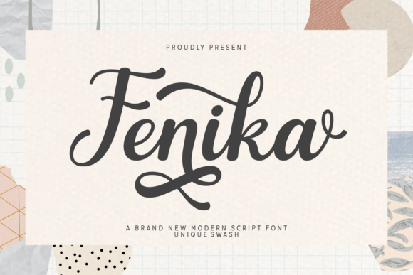 Fenika: A Modern Script Font for Branding That Works