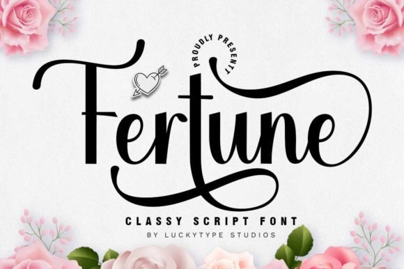 Fertune Font: A Script Typeface That Makes Your Brand Shine
