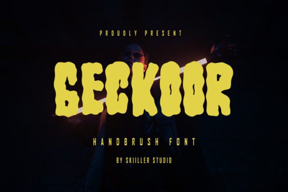Geckoor: A Brush Font That Brings Warmth to Editorial Design