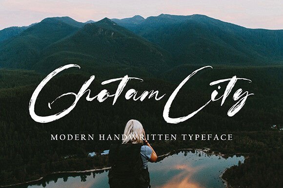 Ghotam City: A Script Font for Thoughtful Brand Design