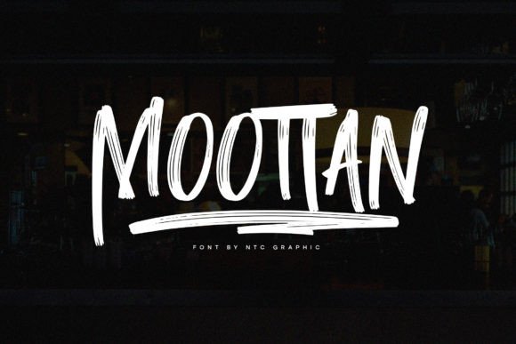 Give Your Small Business a Handcrafted Look with the Moottan Font