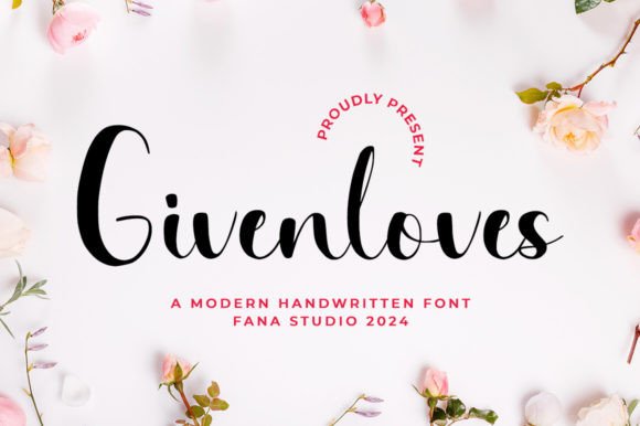 Givenloves: A Script Font That Brings Warmth to Editorial Design