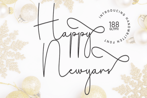Happy Newyears Font Review: A Playful Display Typeface for Campaign Design Workflows