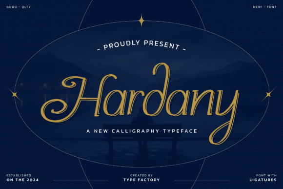 Hardany Brings Refined Calligraphy to Modern Web Layouts