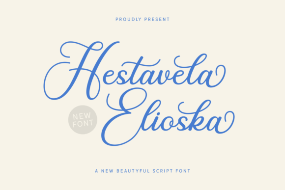 Hestavela Elioska: A Script Font That Earns Its Place in Campaigns