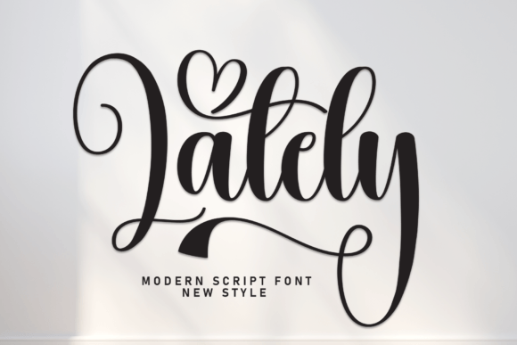 Lately: A Handwritten Font for Thoughtful Editorial Design