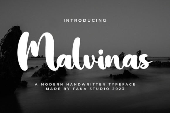 Malvinas Script Brings Elegant Typography to Branding Projects