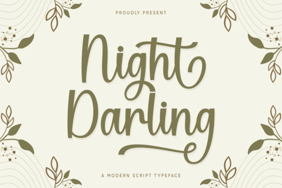 Night Darling: A Script Font for Brands That Want to Be Remembered
