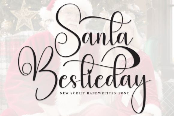 Santa Bestieday: A Hand-Penned Display Font That Warms Up Campaigns