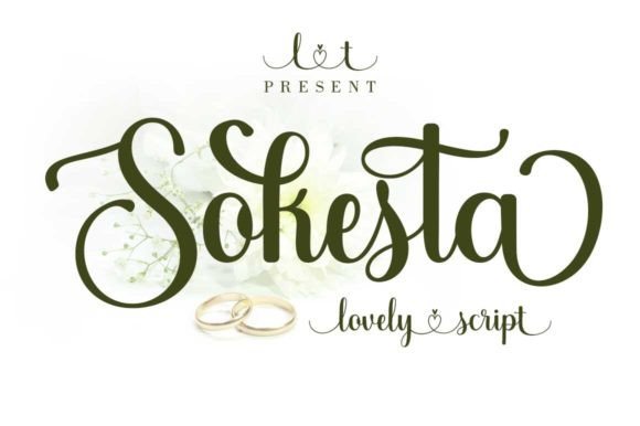 Sokesta Font Review: A Script Typeface with Love-Inspired Swashes