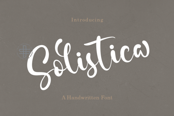 Solistica Script Font: Campaign-Ready Elegance