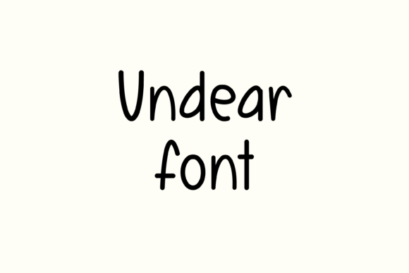 Undear Font Review: A Handwritten Typeface with Genuine Charm