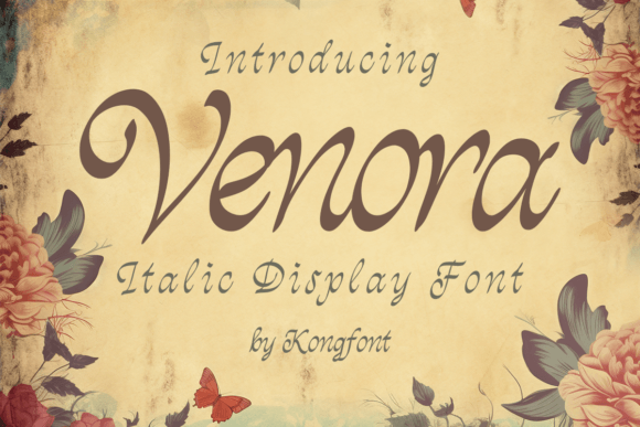 Venora: A Handwritten Script Font That Gives Small Brands a Polished, Personal Voice