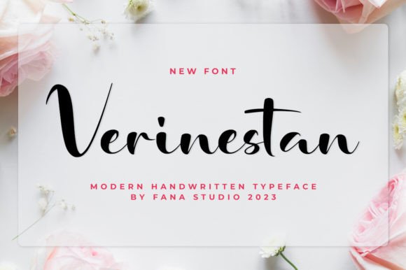 Verinestan: A Script Font for Editorial Excellence